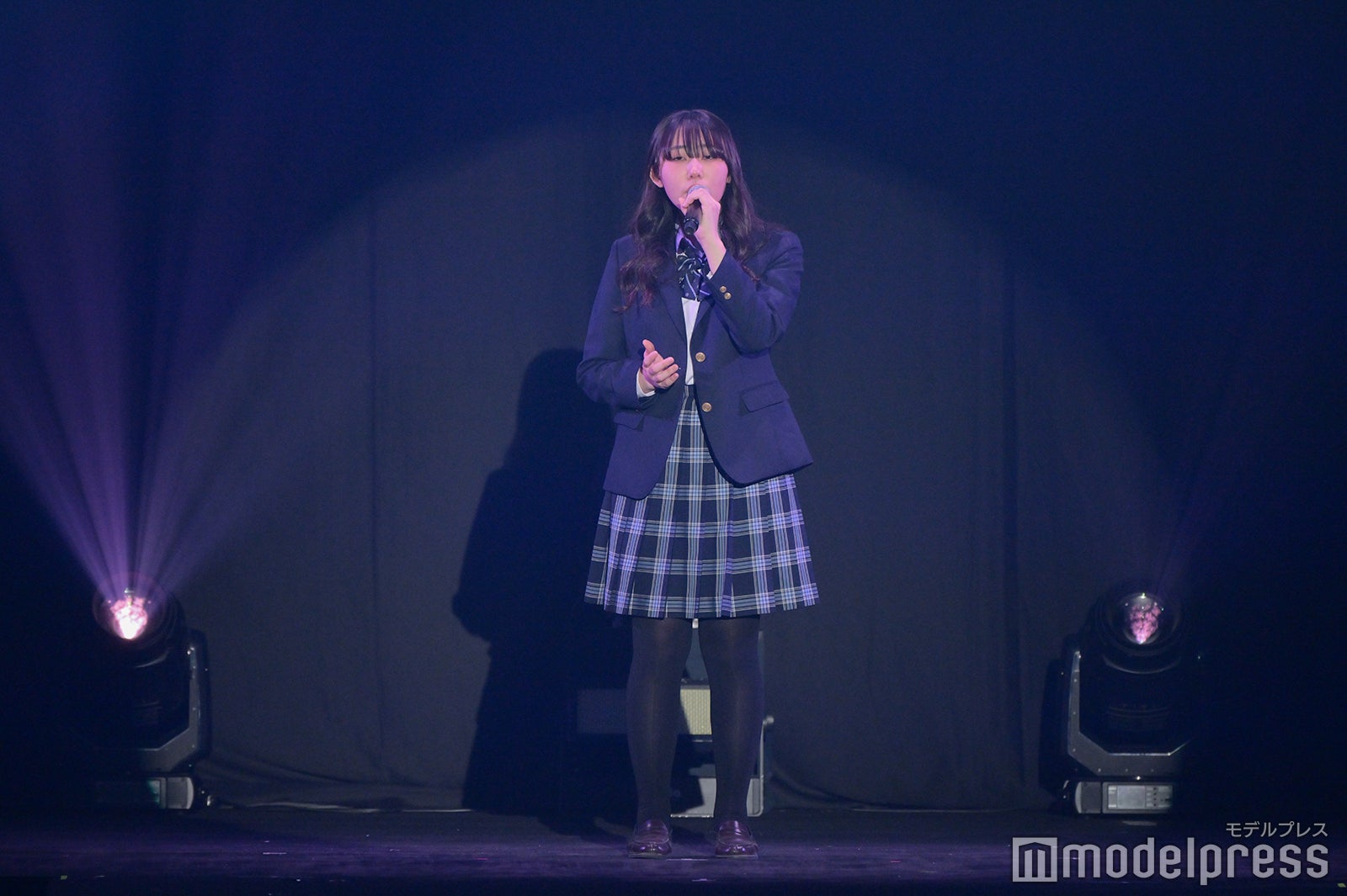 「THEカラオケ★バトル～U18歌うま甲子園～」静岡予選ステージより眞杉祈蘭さん（C）モデルプレス