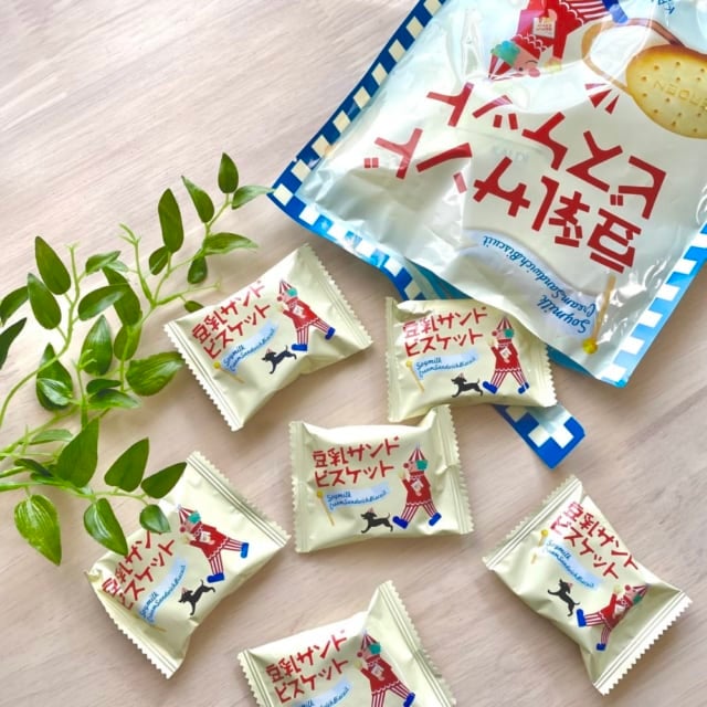 カルディ豆乳サンドビスケット個包装