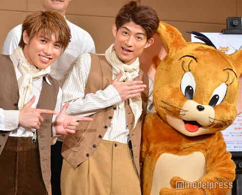 宇宙Six松本幸大&ふぉ~ゆ~松崎祐介、嵐・相葉雅紀にラブコール「一番お世話になっているアニキ」<トムとジェリー 夢よもう一度>