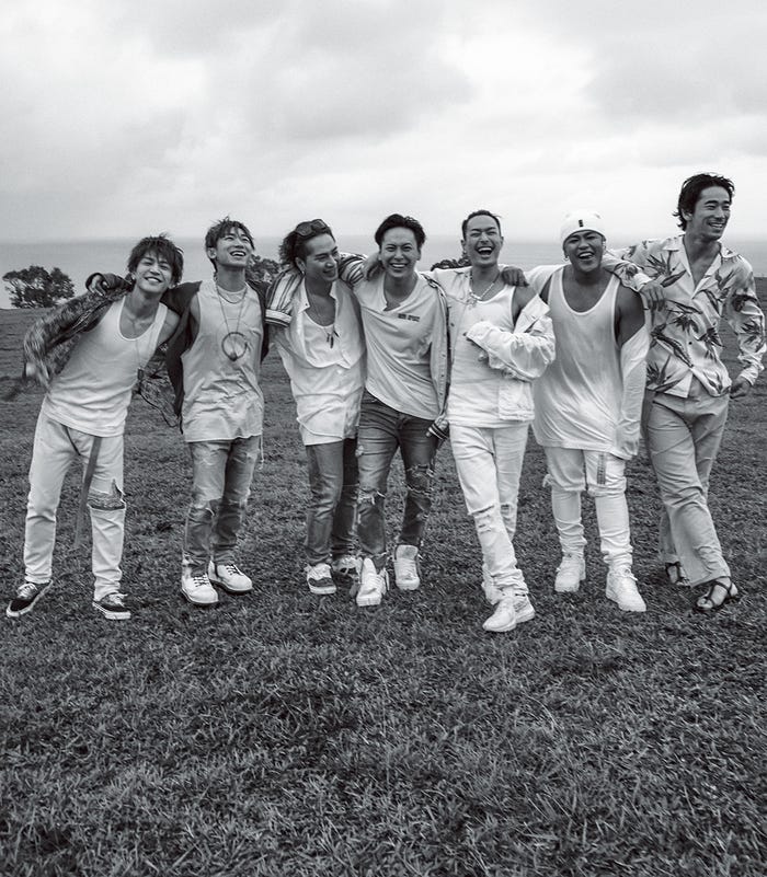 三代目J Soul Brothers from EXILE TRIBE/雑誌「月刊EXILE」7月号より(画像提供:LDH)