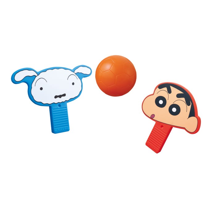 第1弾/シロとヘディング勝負だゾ(提供画像)