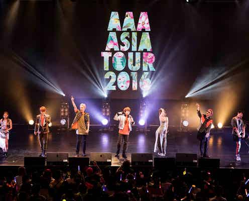 AAAを徹底網羅 ファン垂涎セットリストでアジアツアー開幕