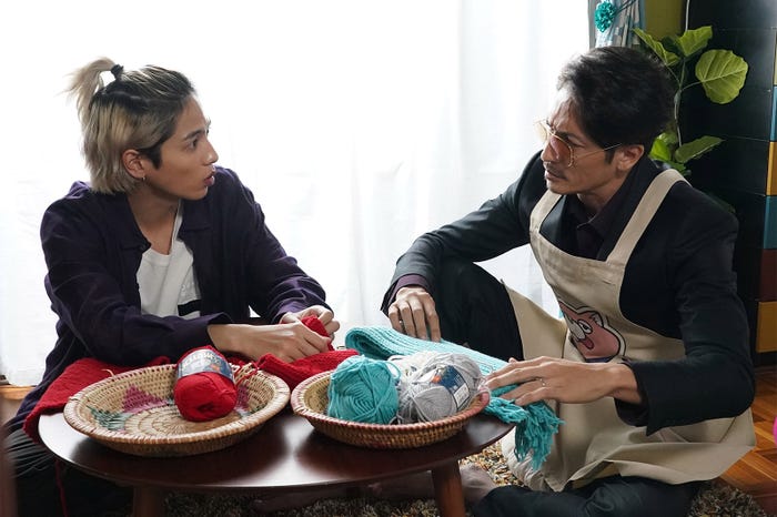 志尊淳、玉木宏「極主夫道」第6話より(C)日本テレビ・読売テレビ