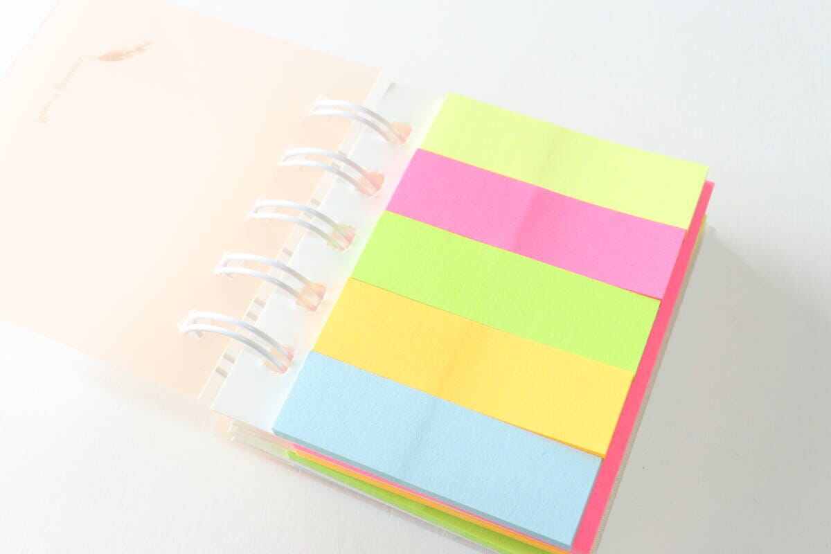 ダイソーのメモふせん