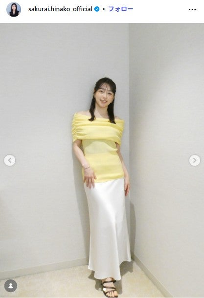 桜井日奈子Instagramより
