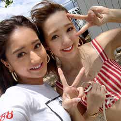 藤田ニコル&みちょぱ、ハワイで“ちょぱるん”2ショット公開