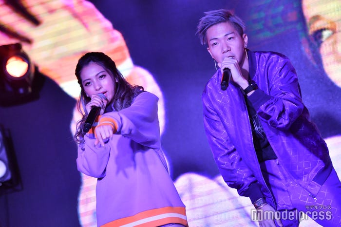 ゆきぽよ&SLOTH(C)モデルプレス