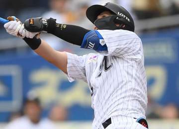 ロッテ・井上が7号逆転2ラン「なんとか繋ごうという意識がホームランになって良かったです」