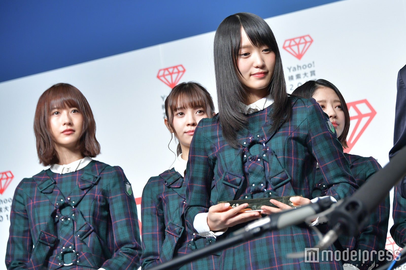 菅井友香 「Yahoo!検索大賞2017」発表会にて（C）モデルプレス