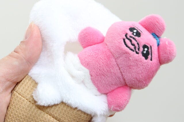ぬいプラスきぐるみアイスクリーム　使用方法