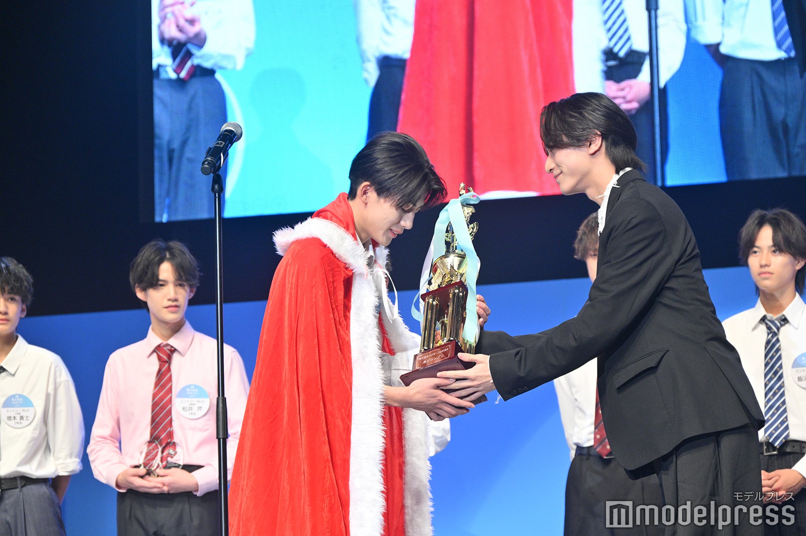 齊藤天彦くん、植野花道（C）モデルプレス