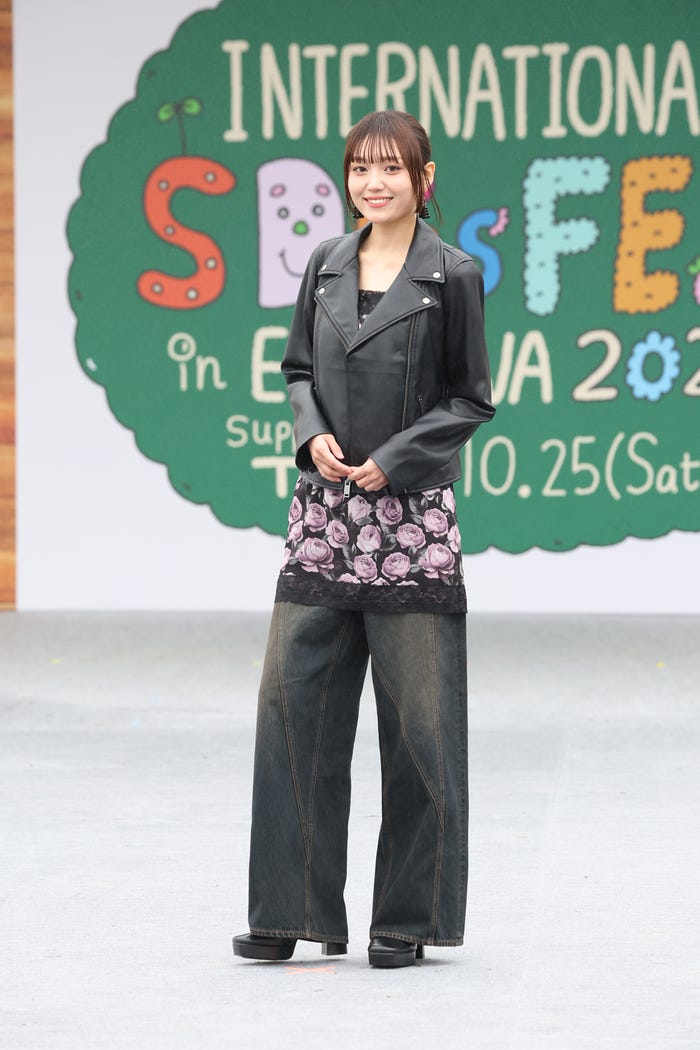 野咲美優(C)INTERNATIONAL SDGs FES in EDOGAWA 2025 supported by TGC