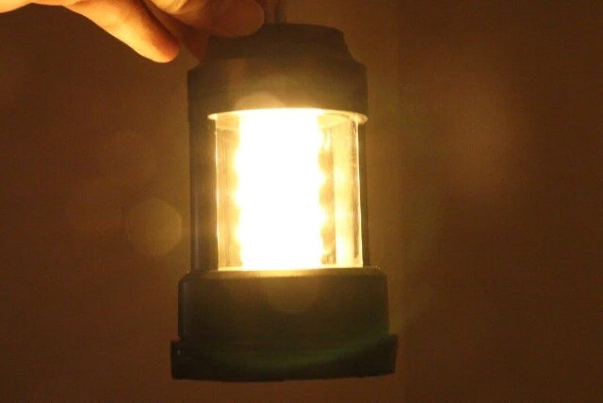 ダイソー　COBランタン