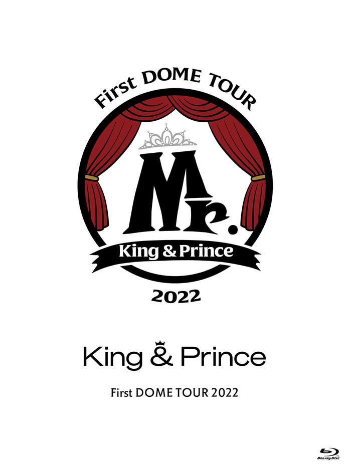 「King & Prince First DOME TOUR 2022 ~Mr.~」Blu-ray & DVD初回限定版ジャケット(提供写真)