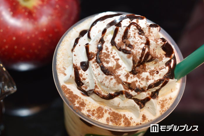 チョコレートソース&パウダーをホイップクリームにオン (C)ビューティーガール