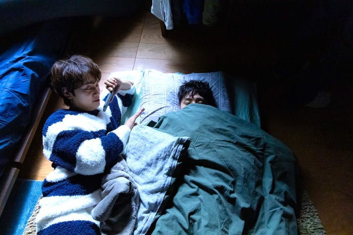 藤原丈一郎、岩本照(C)テレビ朝日・ストームレーベルズ