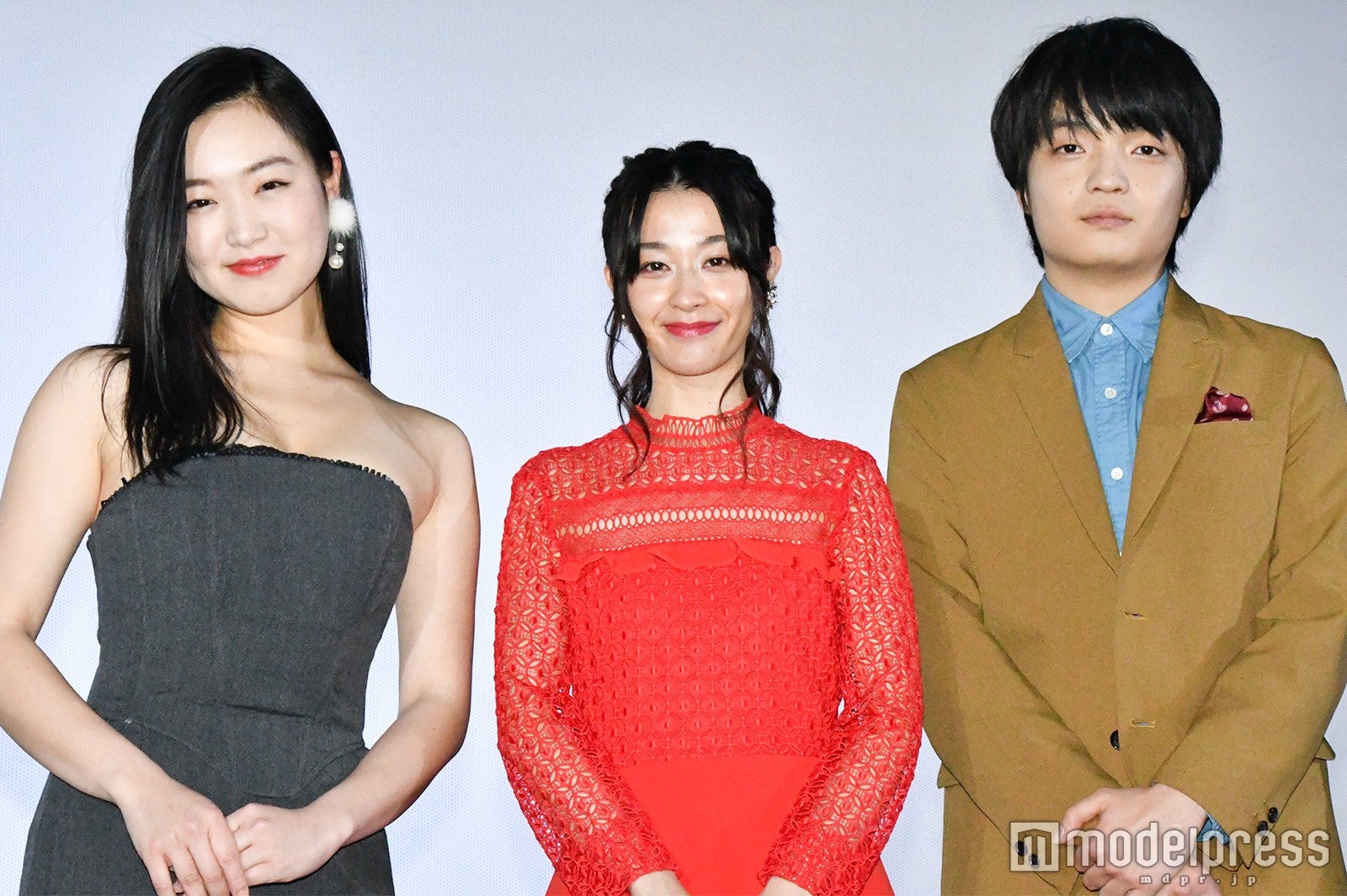 （左から）佐々木心音、瀬戸さおり、岡山天音 （C）モデルプレス