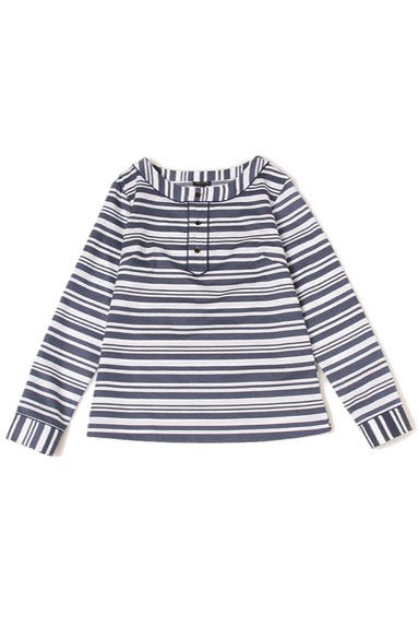 長袖ランダムボーダーブラウス「TALBOTS」4,320円(税込)/画像提供:TALBOTS