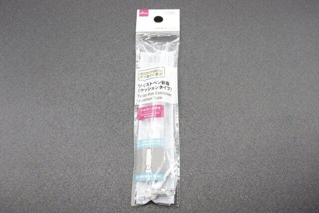 ダイソー　ツイストペン容器（クッションタイプ）　パッケージ