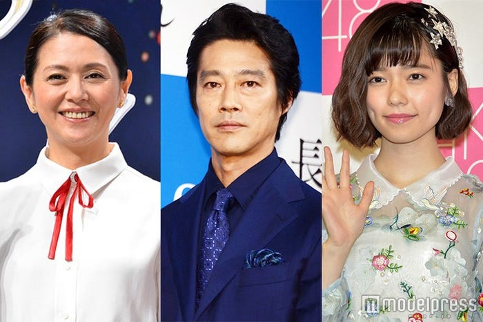 「スーパーサラリーマン左江内氏」に出演中の小泉今日子、堤真一、島崎遥香 (C)モデルプレス