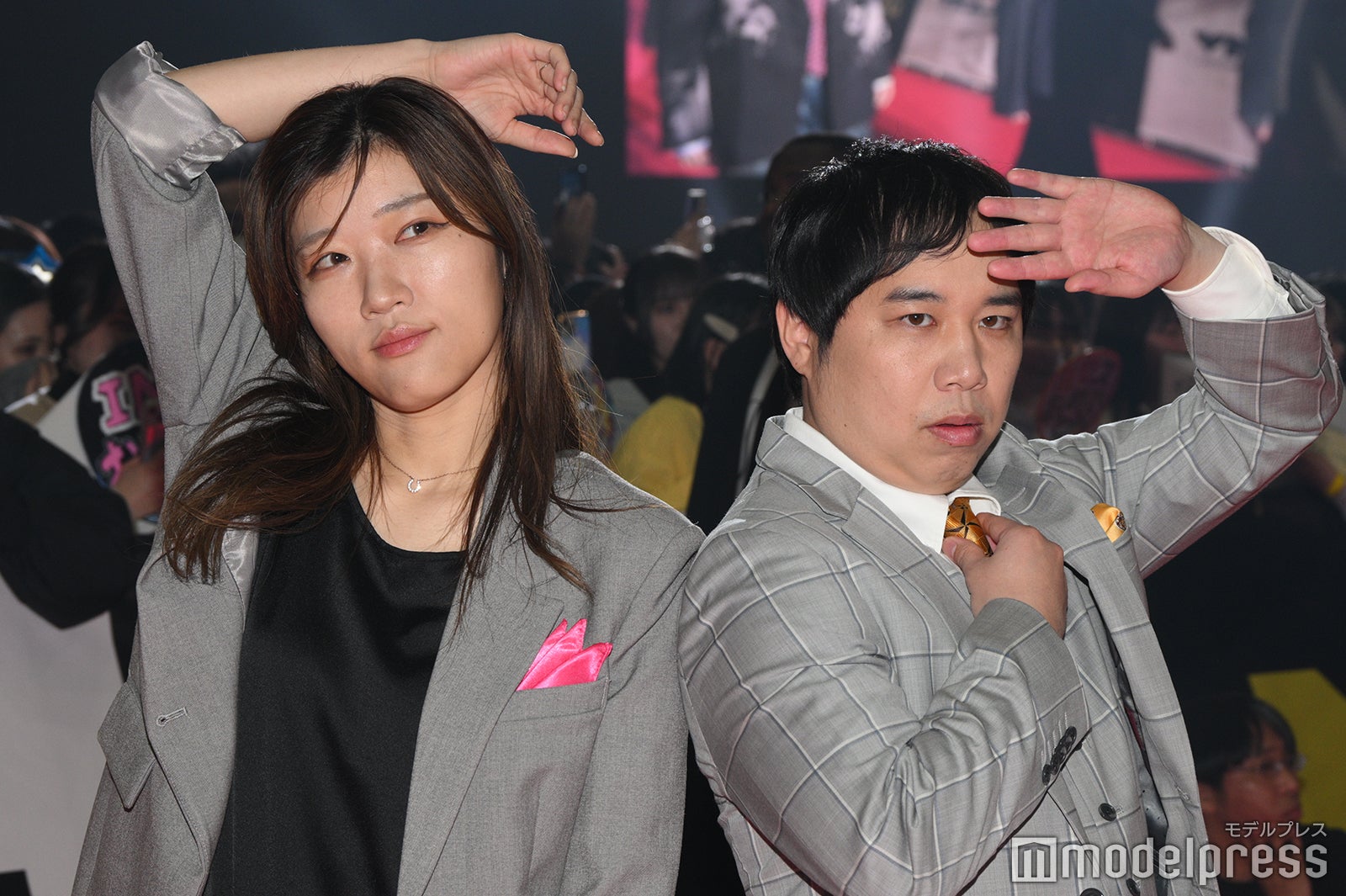 ヒコロヒー＆霜降り明星せいや「MTV VMAJ」レカペにトップバッターで登場「東京ドームよりも熱く盛り上がっていきたい」