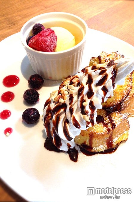 「半熟プリントースト プレーン」￥750