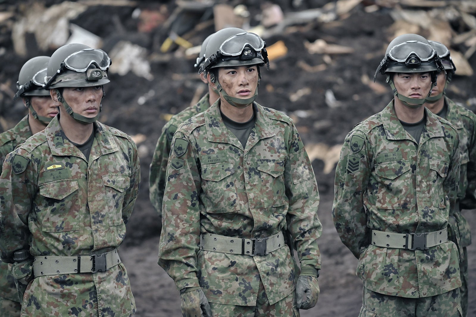 （左から）久保田悠来、町田啓太、結木滉星／「テッパチ！」最終話より（C）フジテレビ