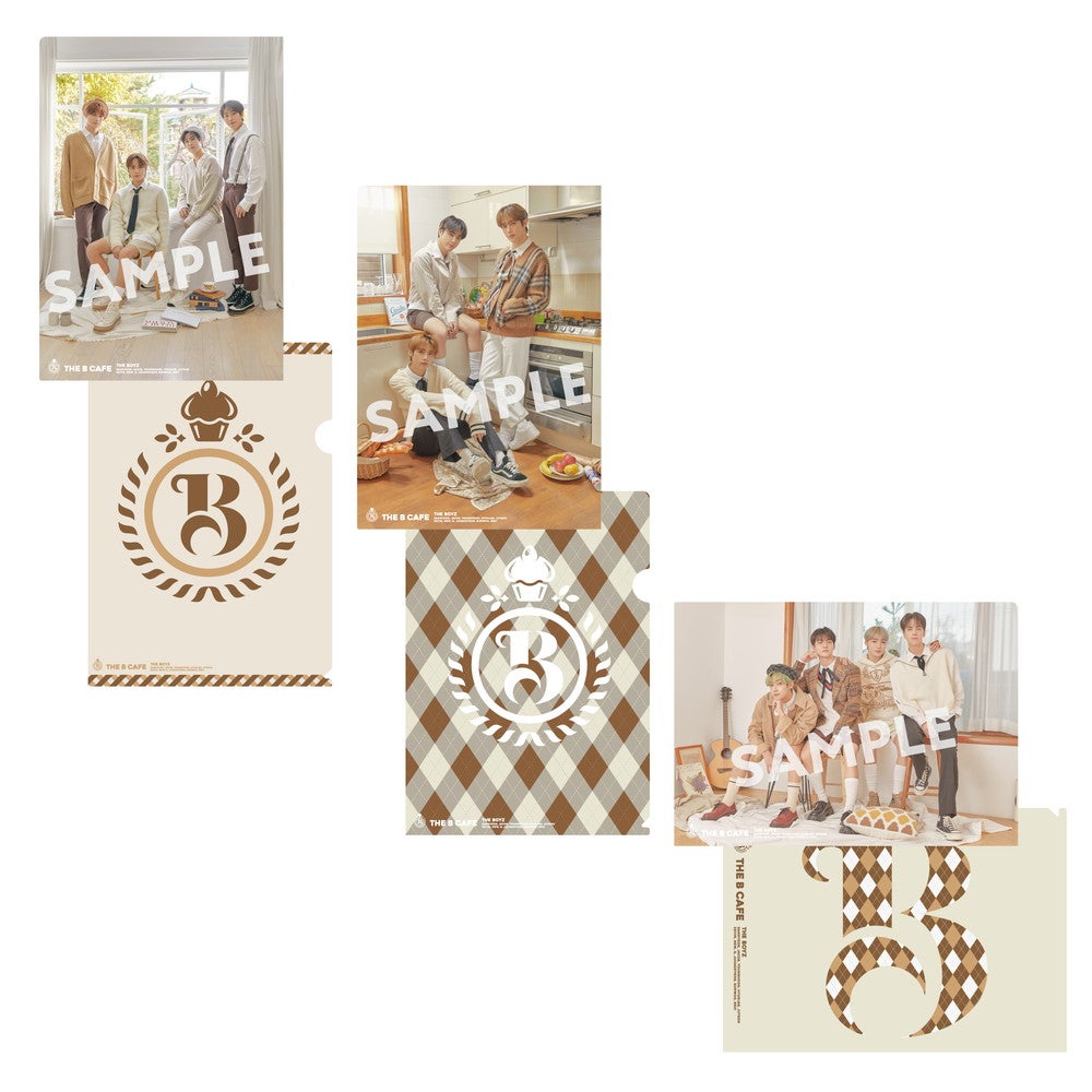 クリアファイル（3枚セット）1,100円（税込）※BOX cafe&space限定／提供画像