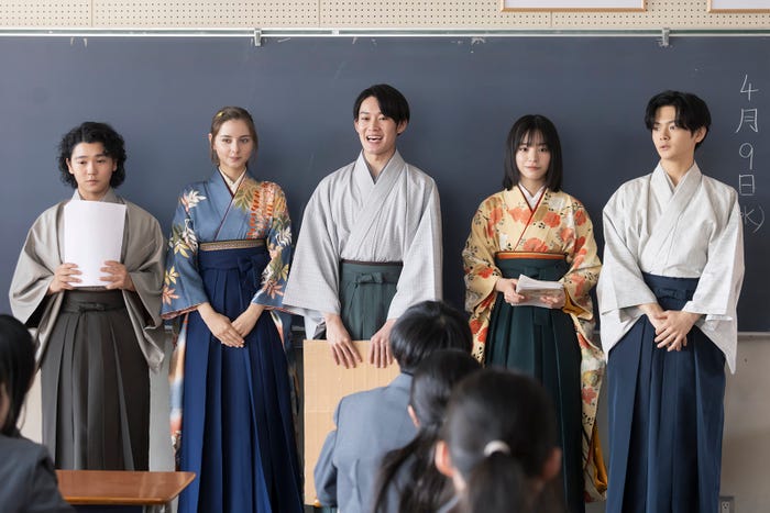 高村佳偉人、嵐莉菜、山時聡真、當真あみ、齋藤潤「ちはやふる−めぐり−」第6話(C)日本テレビ