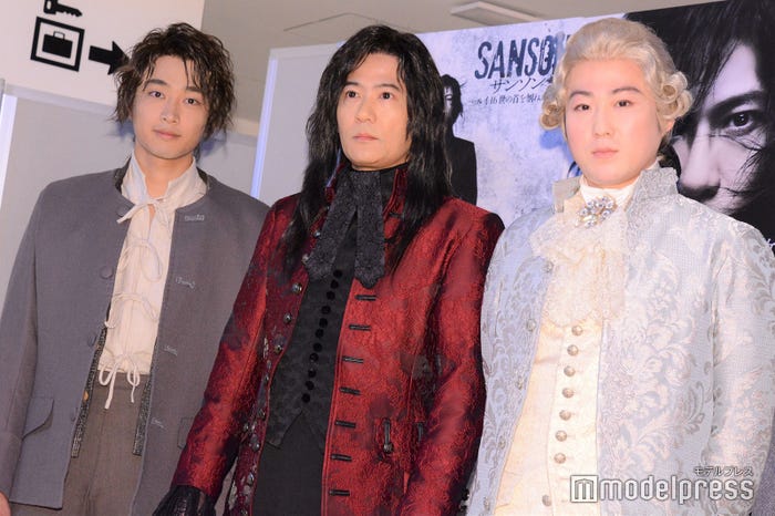 (左から)佐藤寛太、稲垣吾郎、大鶴佐助(C)モデルプレス