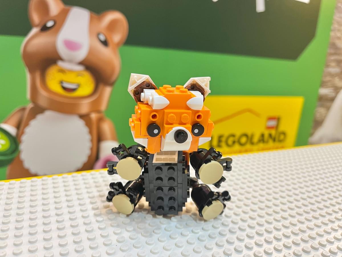 【レゴランド・ディスカバリー・センター東京】レッサーパンダ作りに子どもが夢中！動物園と限定コラボ