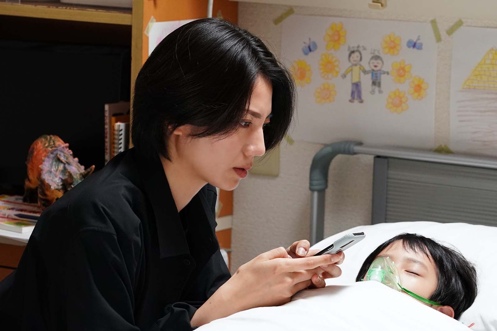 松下奈緒「CODE―願いの代償―」第5話より（C）読売テレビ・日本テレビ