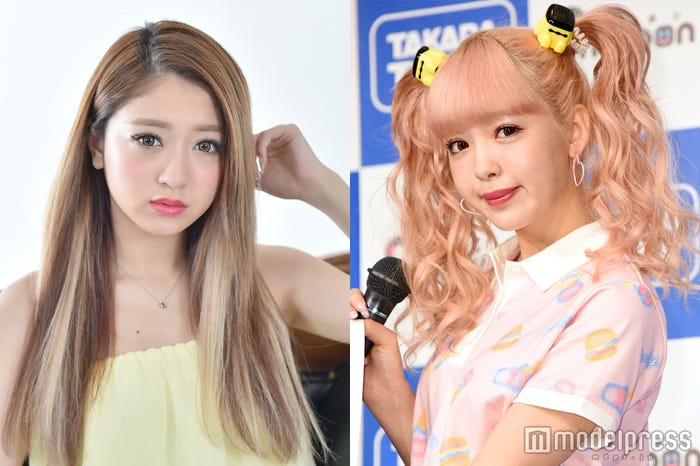 (左から)みちょぱ、にこるん(C)モデルプレス