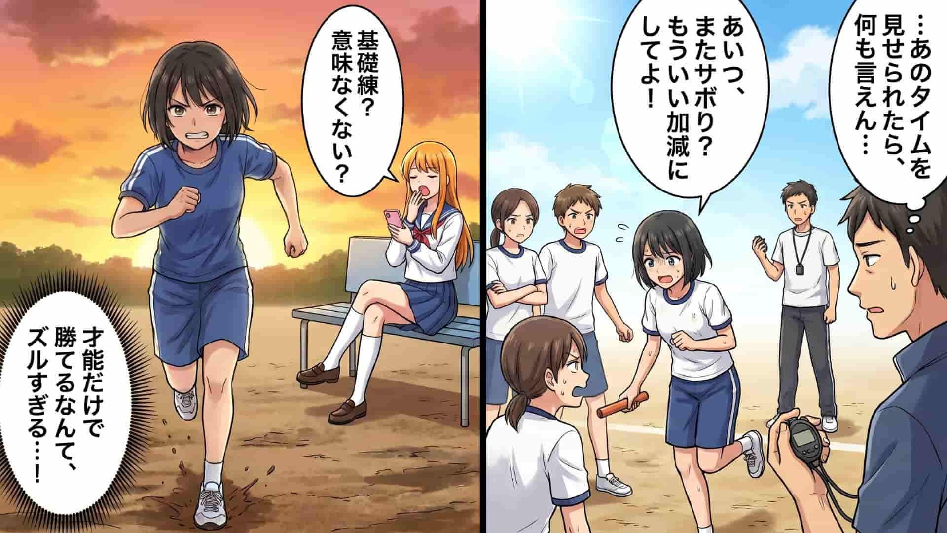 【衝撃ラスト】練習をサボりまくる陸上部エース。すると、県大会決勝で誰も予想できない【まさかの悲劇】が...！？