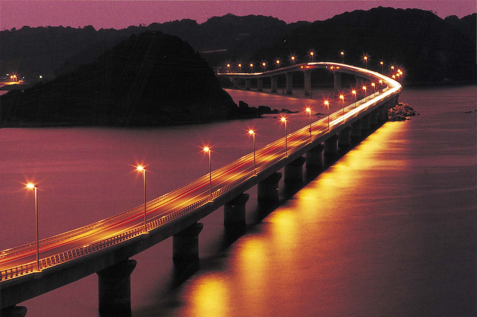 夕暮れのロマンティックな景観にうっとり／画像提供：山口県観光連盟