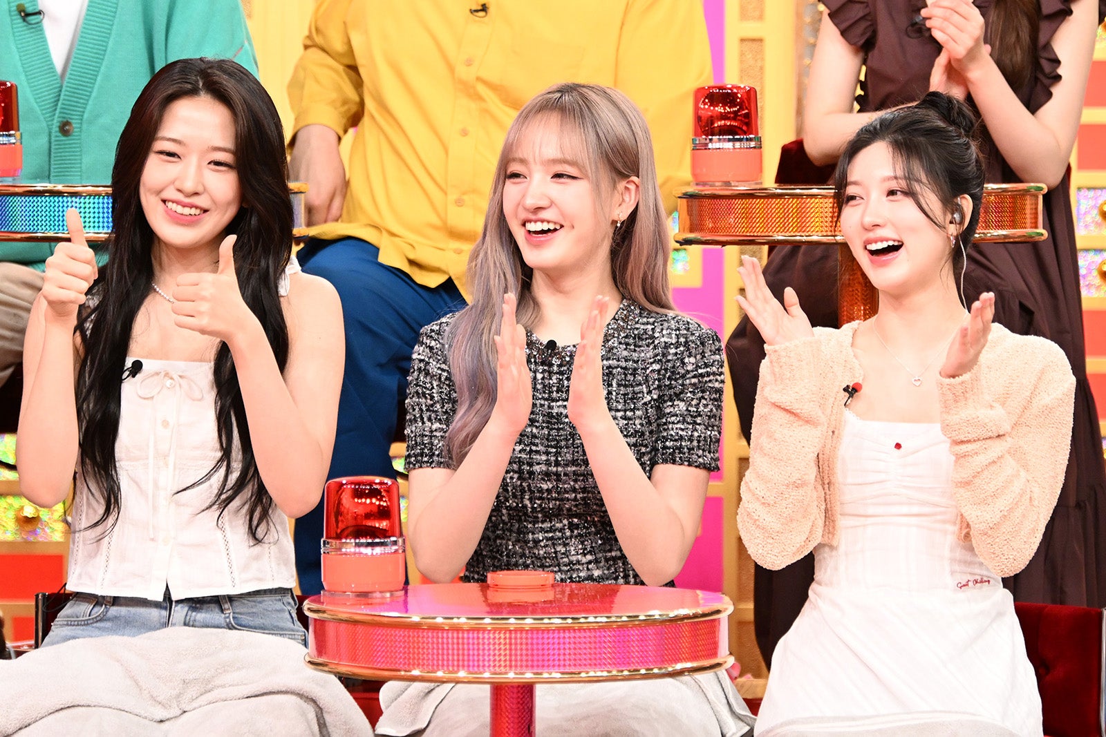 ユジン、リズ、ガウル／IVE（C）日本テレビ