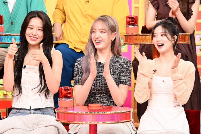 ユジン、リズ、ガウル/IVE(C)日本テレビ