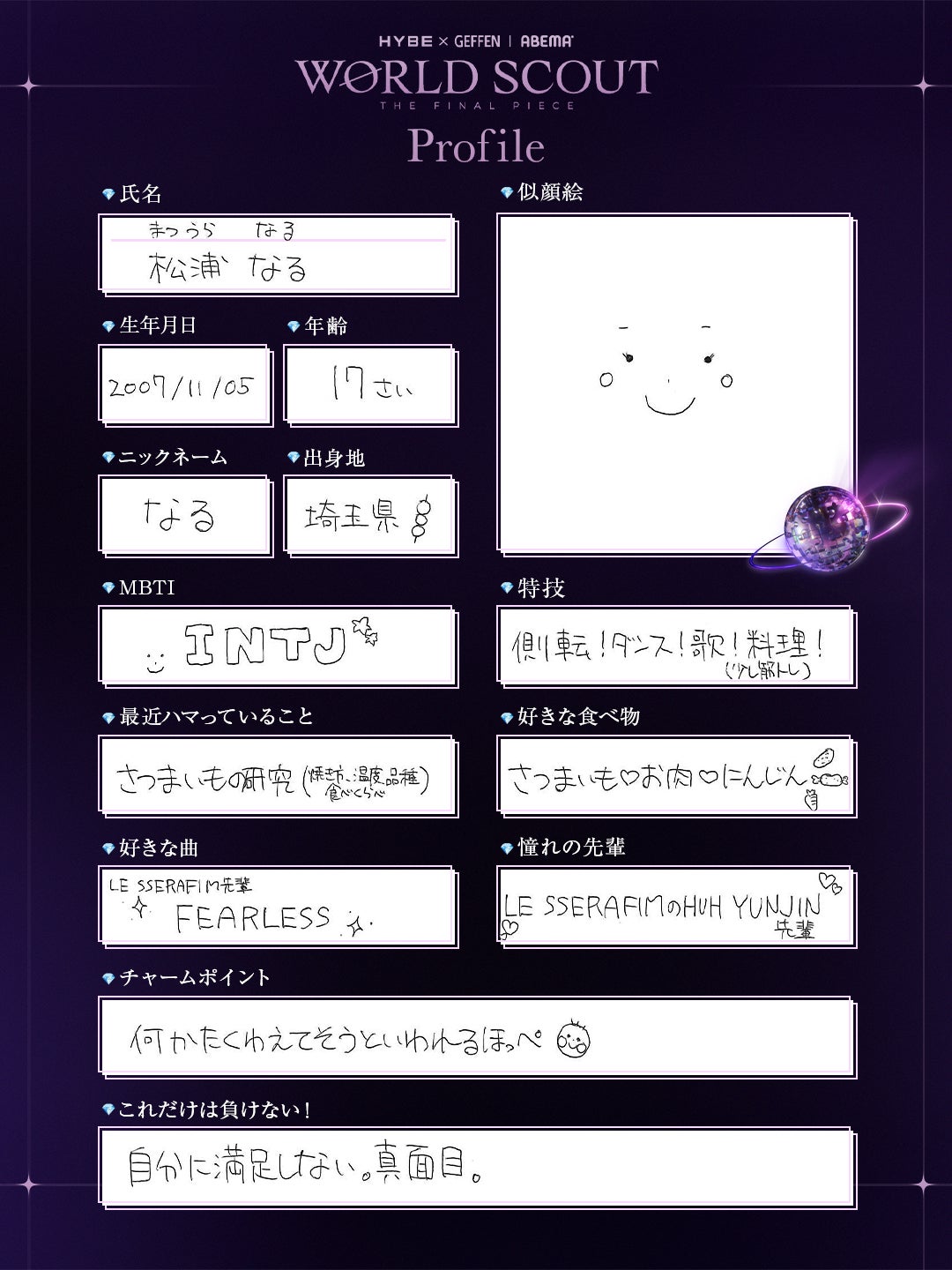 松浦なる（Naru Matsuura）（C）AbemaTV,Inc.