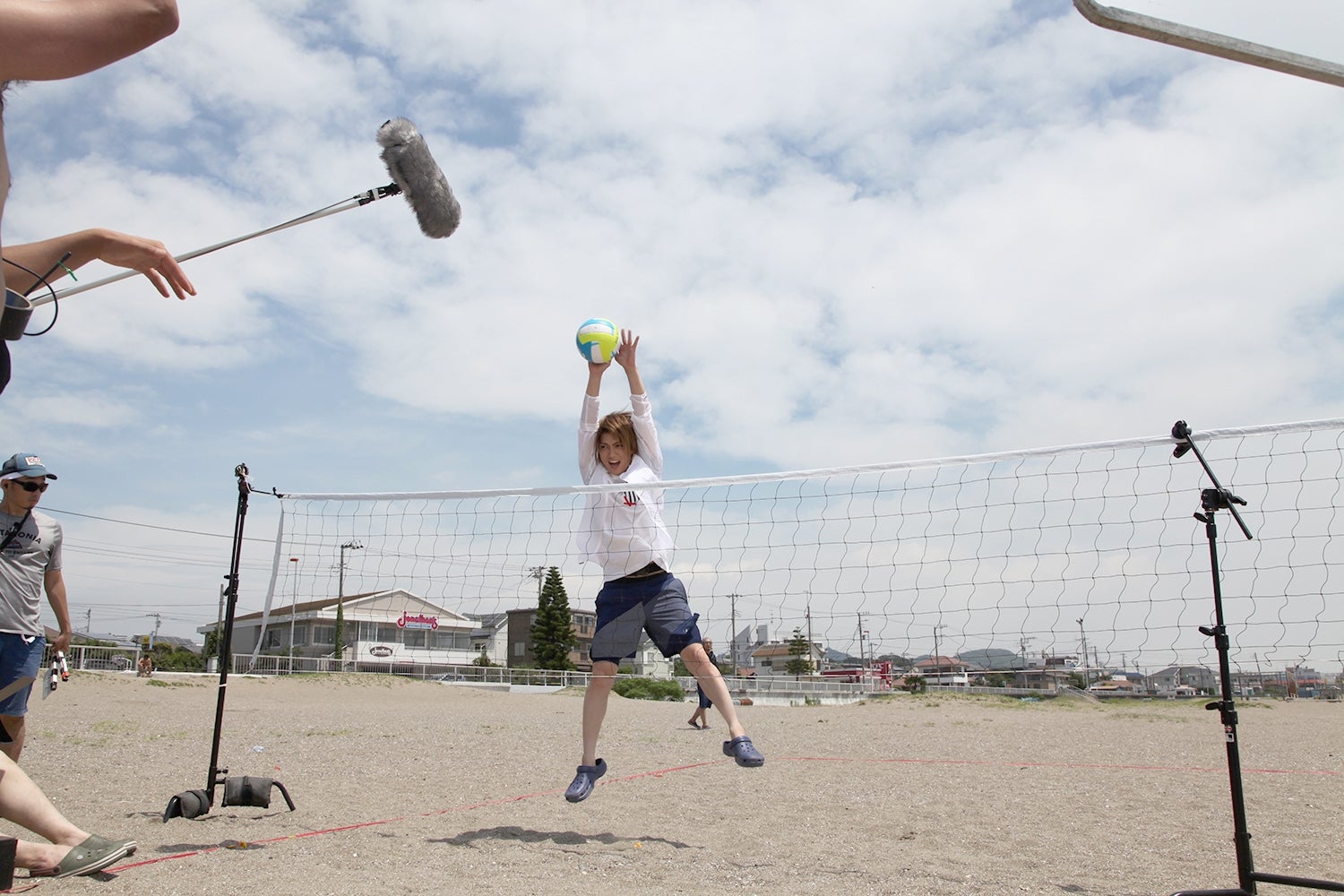 撮影の様子（提供画像）