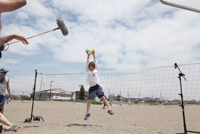 撮影の様子(提供画像)