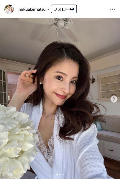 明松美玖Instagramより