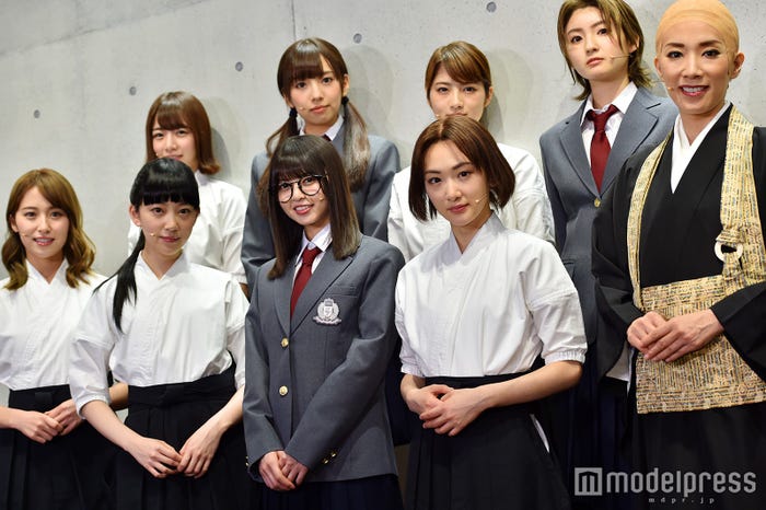 (前列左から)衛藤美彩、堀未央奈、齋藤飛鳥、生駒里奈、真琴つばさ(後列左から)北野日奈子、新内眞衣、若月佑美、井上小百合(C)モデルプレス