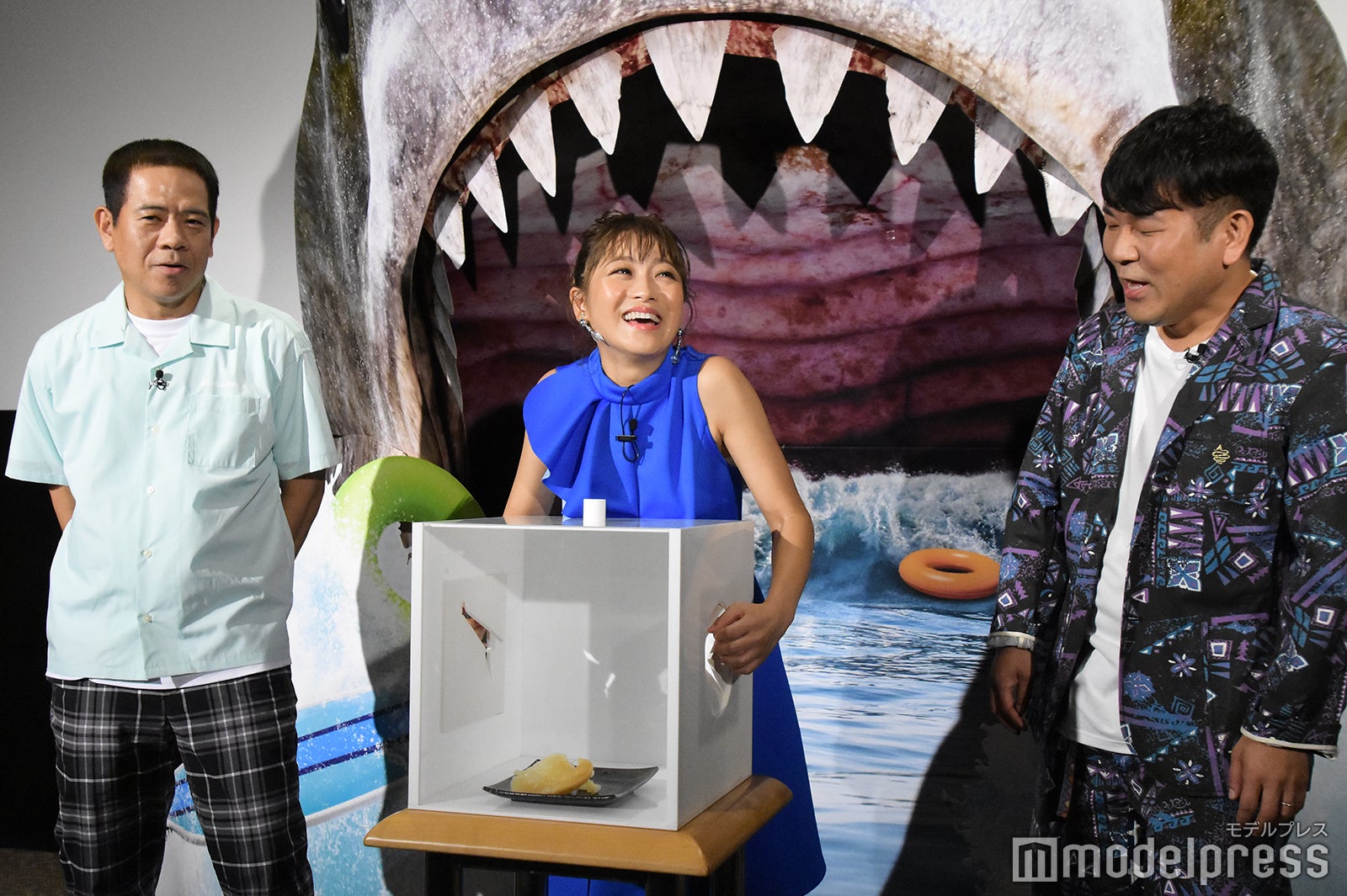 原西孝幸、鈴木奈々、藤本敏史（C）モデルプレス