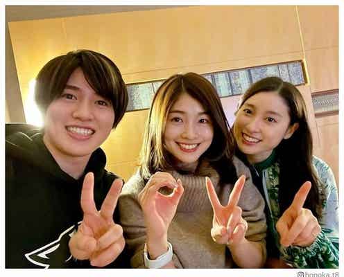 土屋炎伽&太鳳&神葉、3姉弟集合の新年ショット「美男美女すぎて眩しい」と話題