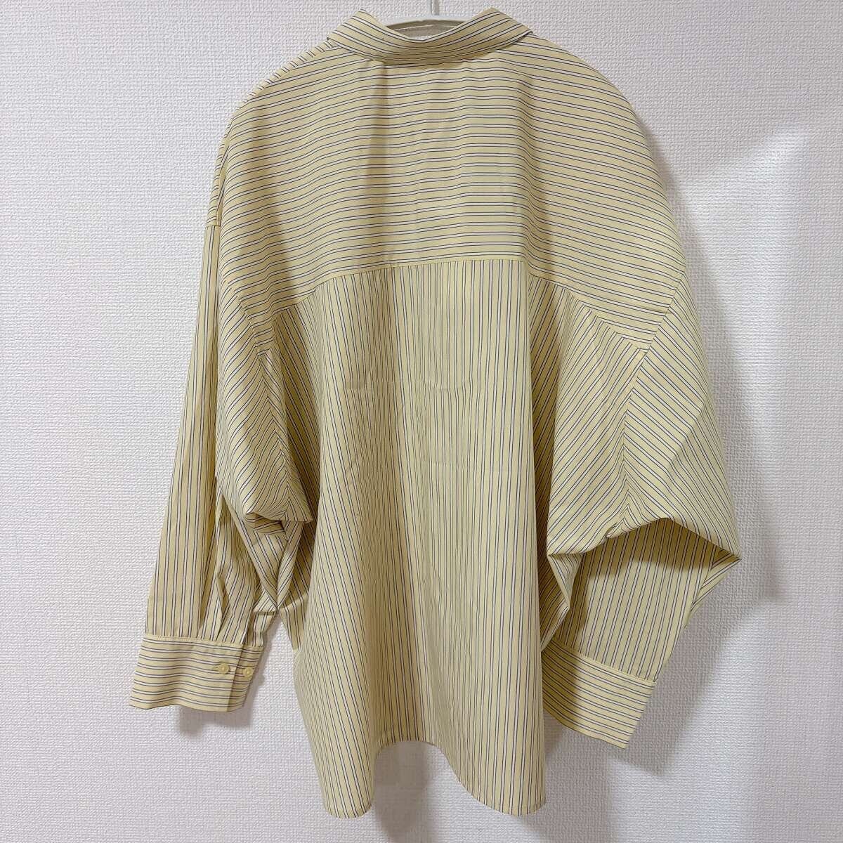 GUドルマンスリーブストライプシャツ GUドルマンスリーブストライプシャツ 背面