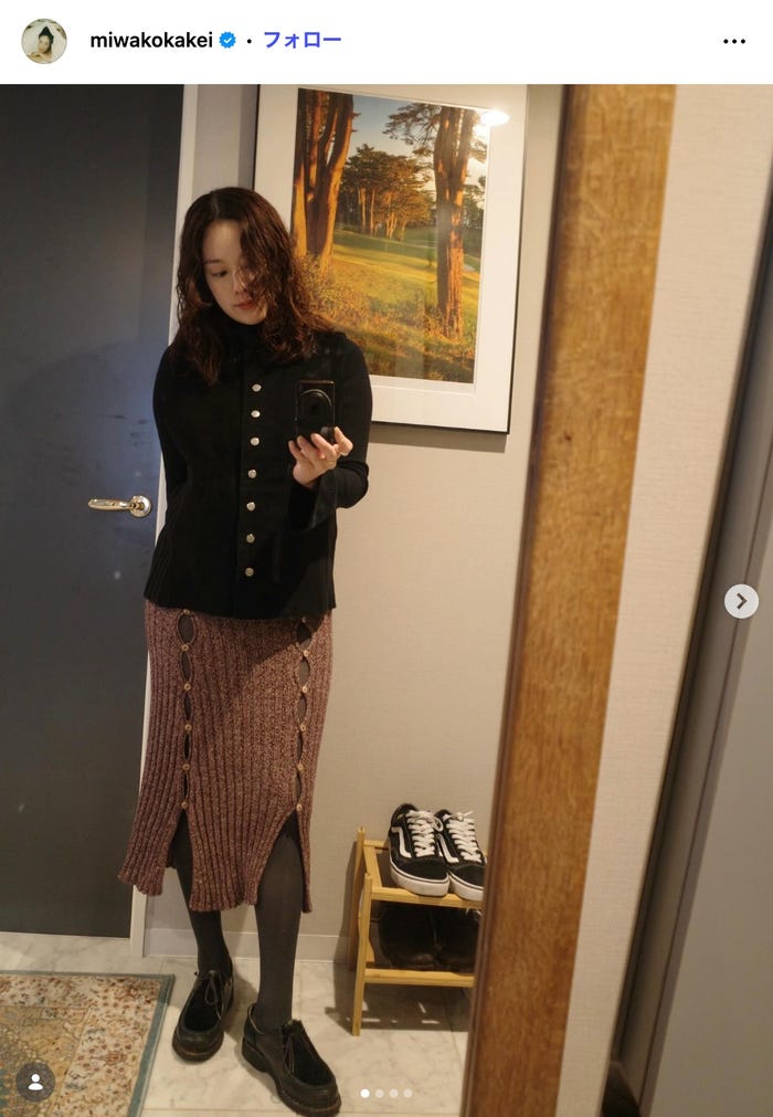 筧美和子Instagramより