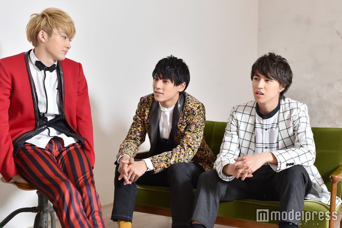 (左から)ユーキ、ユースケ、タカシ(C)モデルプレス