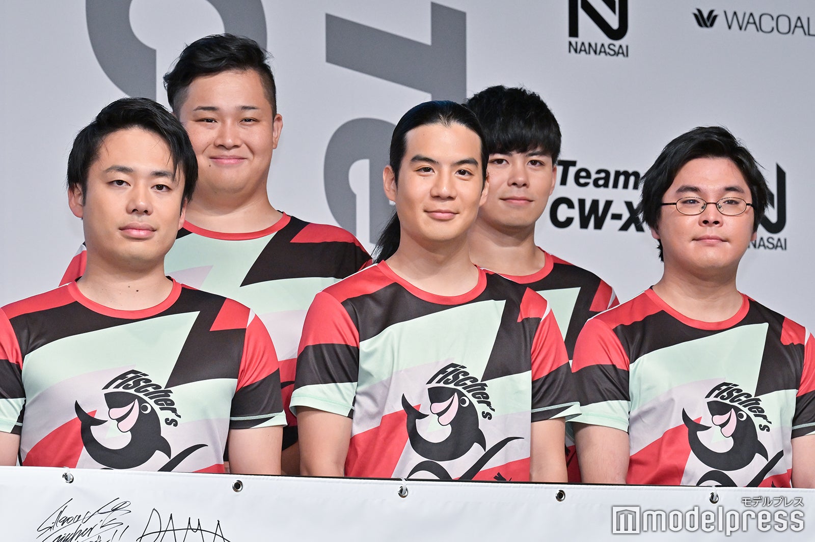 フィッシャーズ（前列左から）シルクロード、モトキ、ダーマ（後列左から）ンダホ、マサイ（C）モデルプレス