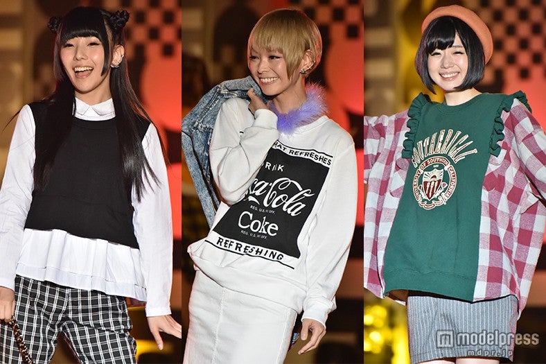 でんぱ組.inc、ランウェイに降臨「モデル気分を味わってみました」 ハイテンションなステージに歓声の嵐