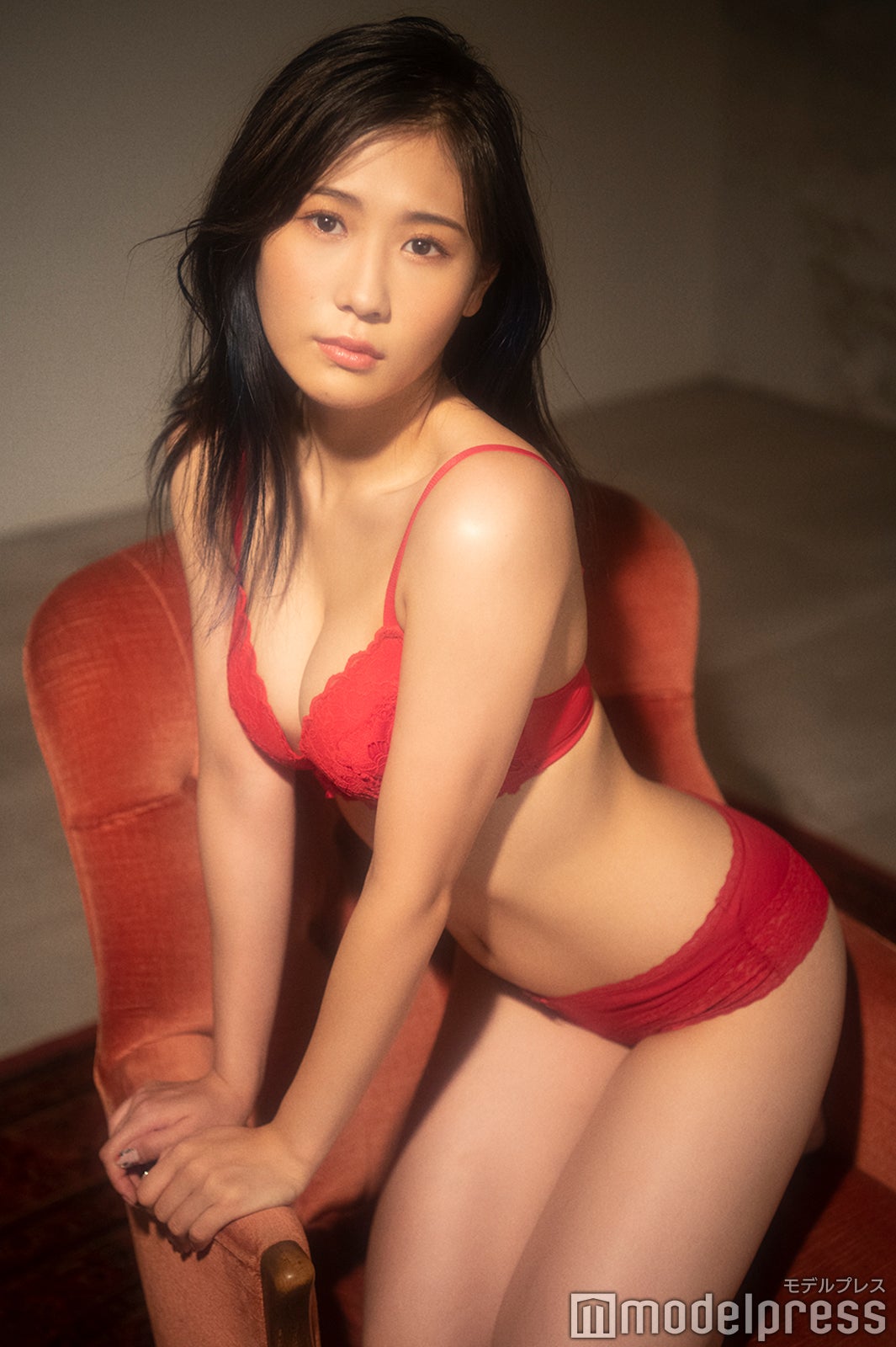 ブラ：スーパープッシュアップブラレット（H＆M）ショーツ：ショーツ：ローライズショーツ（GU）／（C）モデルプレス